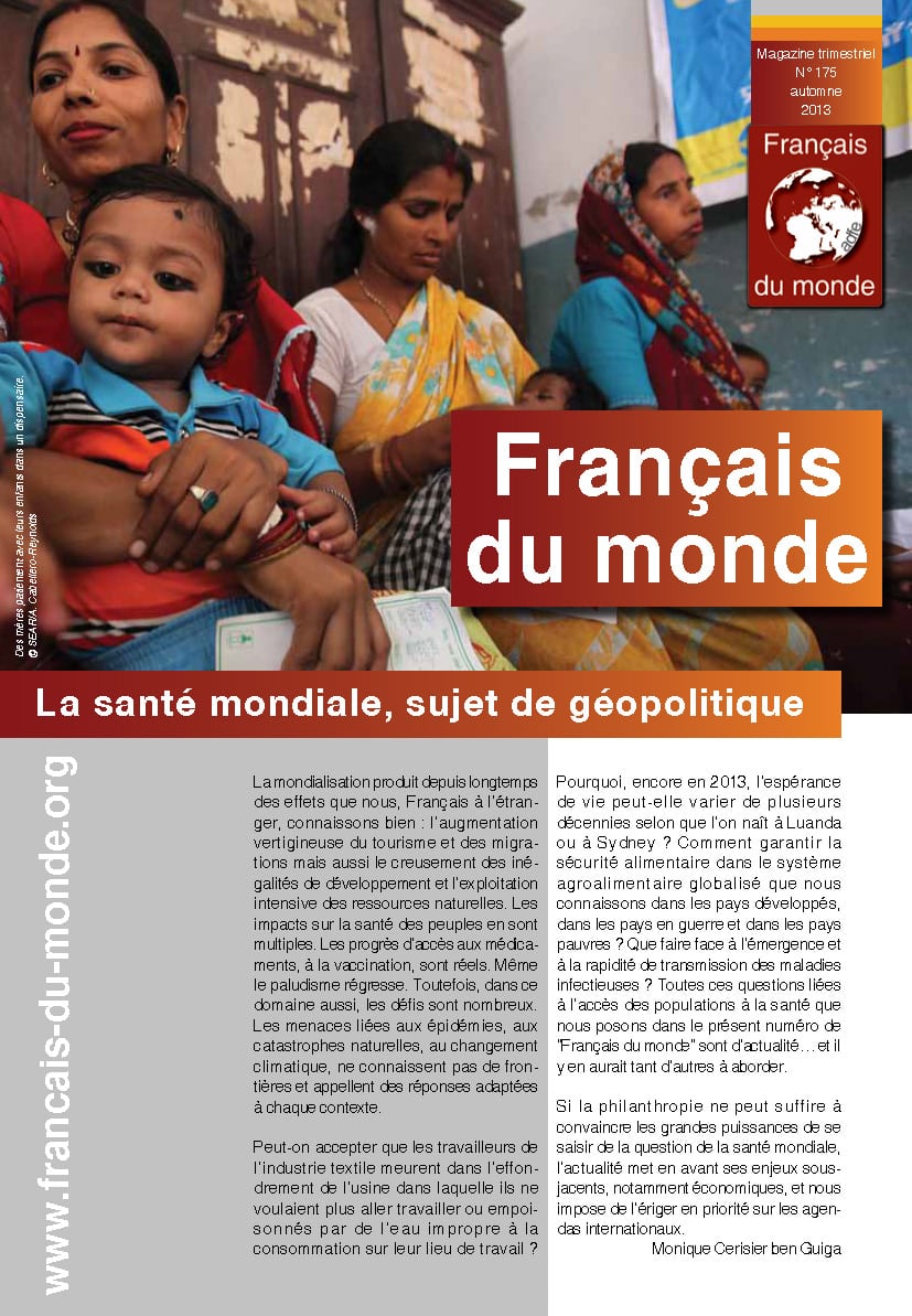 Le magazine de Français du monde - ADFE N°175