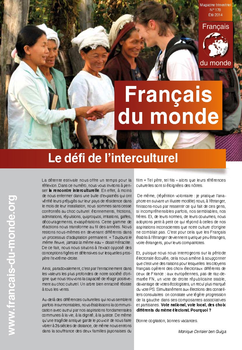 Le magazine de Français du monde - ADFE N°178