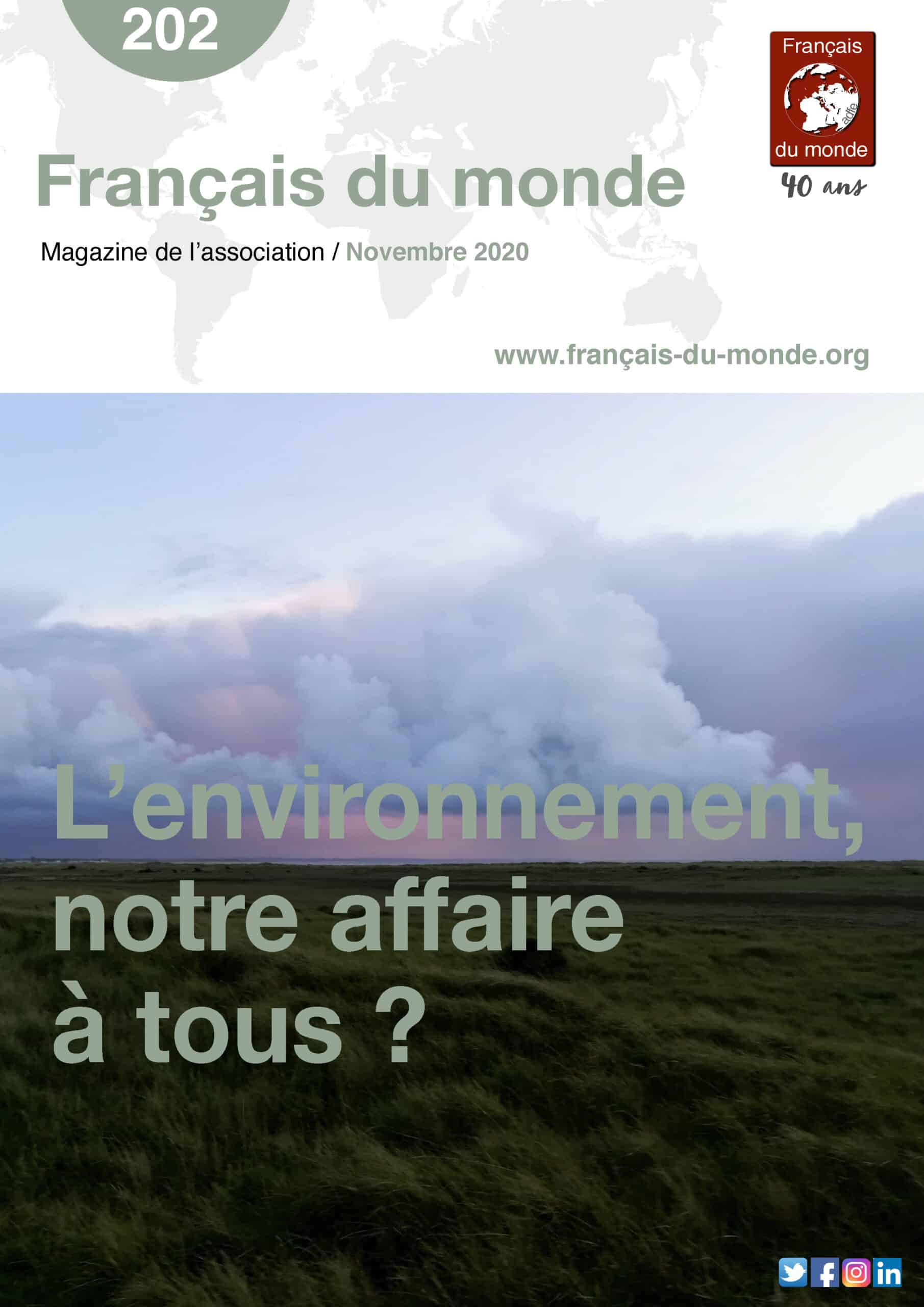 Le magazine de Français du monde - ADFE N°202
