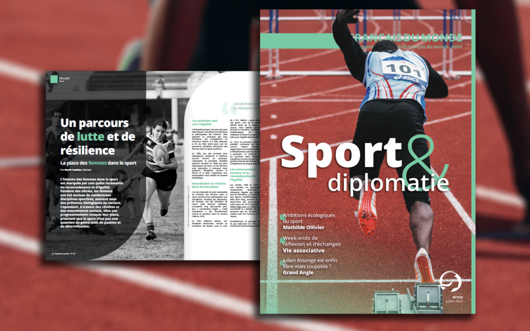 Magazine Français du monde : Sport & diplomatie