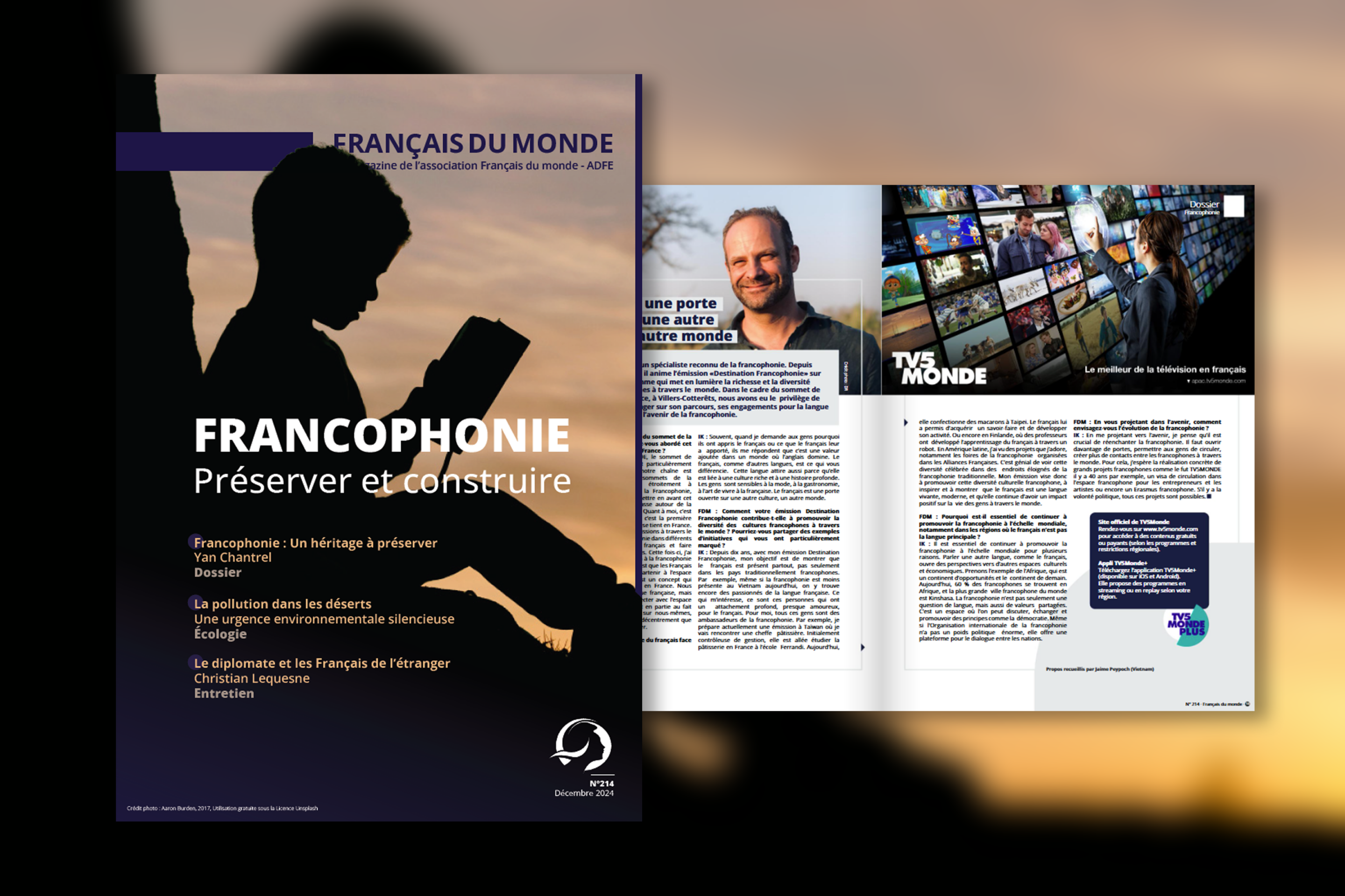 Magazine 214 : Francophonie