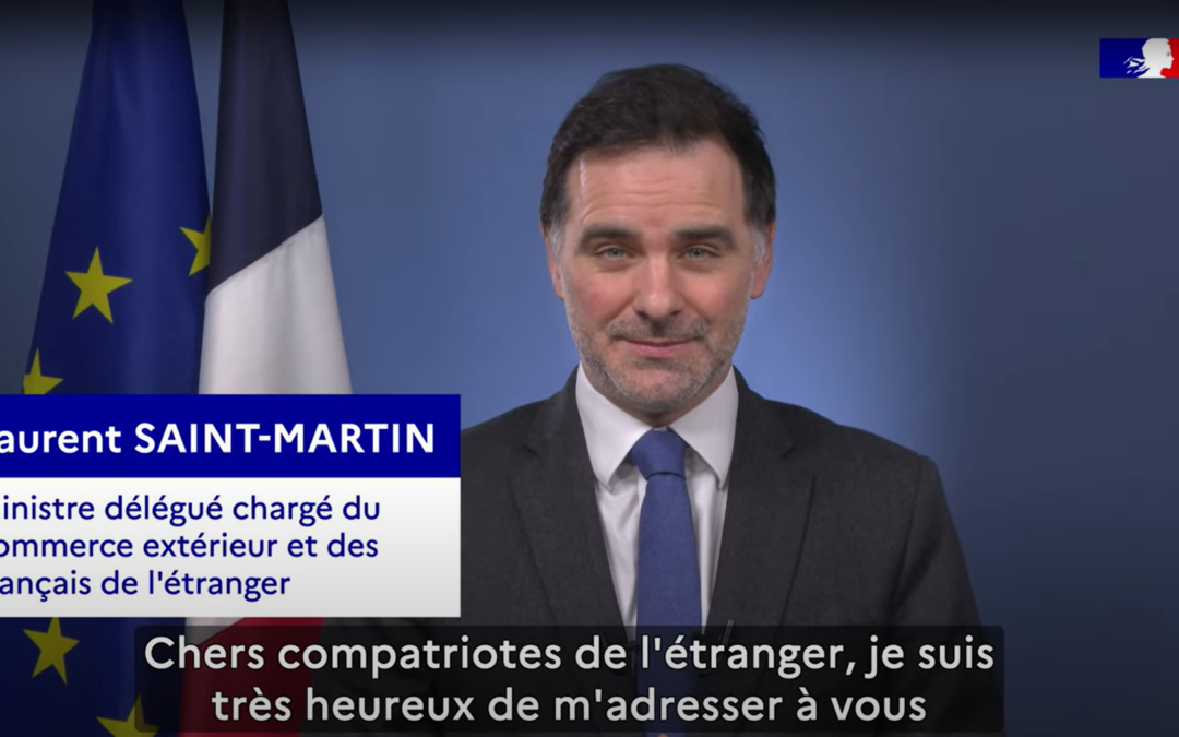 Laurent Saint-Martin adresse ses vœux aux Français de l’étranger