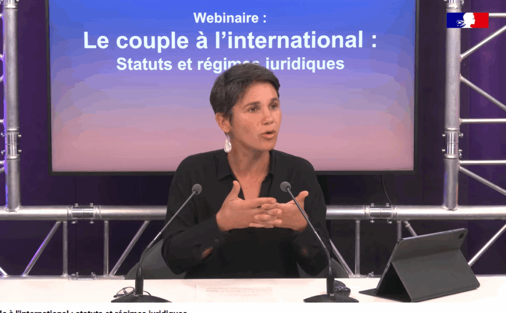 Webinaire : Le couple à l'international - Statuts et régimes juridiques