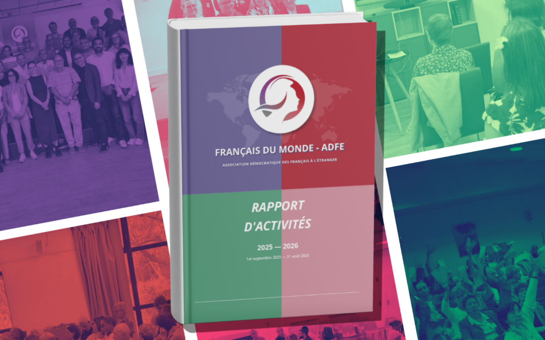 Rapport d&rsquo;activités 2025-2026 : Français du monde – ADFE